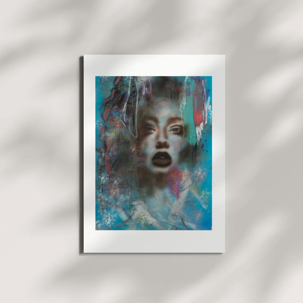 Inkografika - PRZENIKANIE -50/60 cm