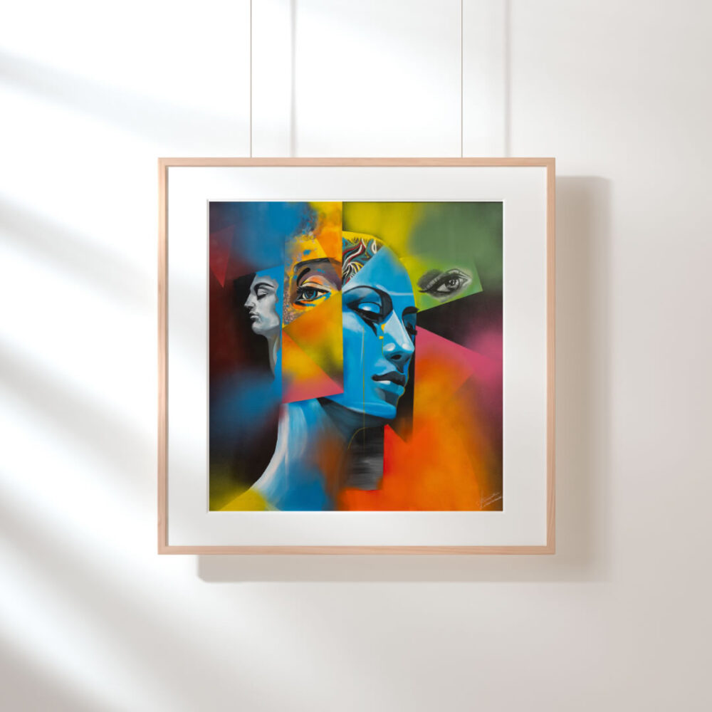 Inkografika -WSPOMNIENIE -50/50 cm