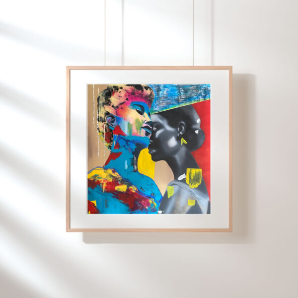 Inkografika - UKRYTE PRAGNIANIA- 50/50 cm