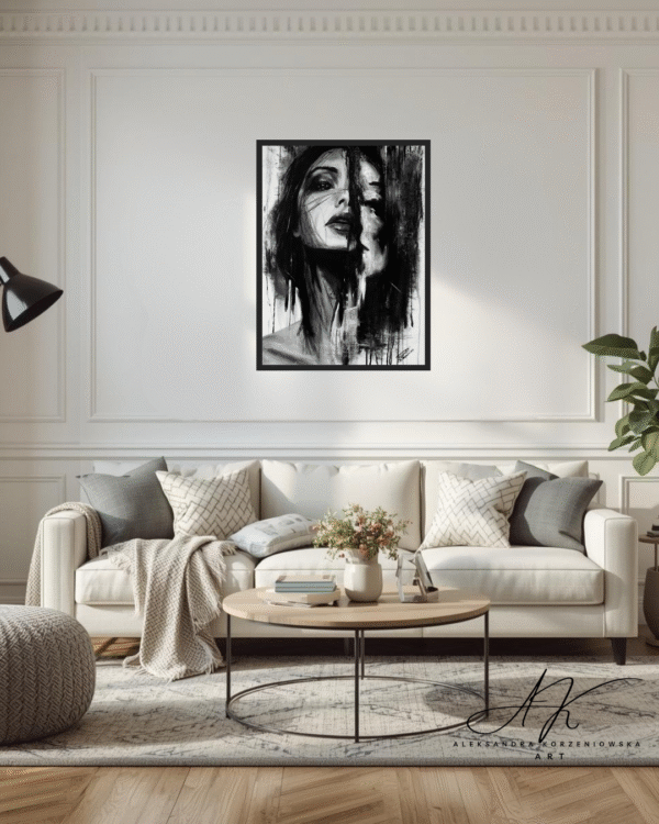 OBRAZ „PODNOSZĘ SIĘ"